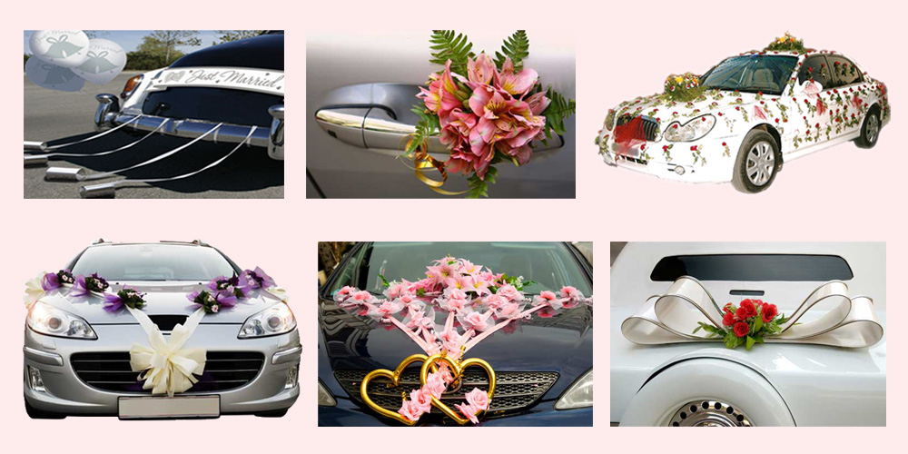 Unique, Affordable, Attractive Wedding Car Decoration Ideas - SRKPRO